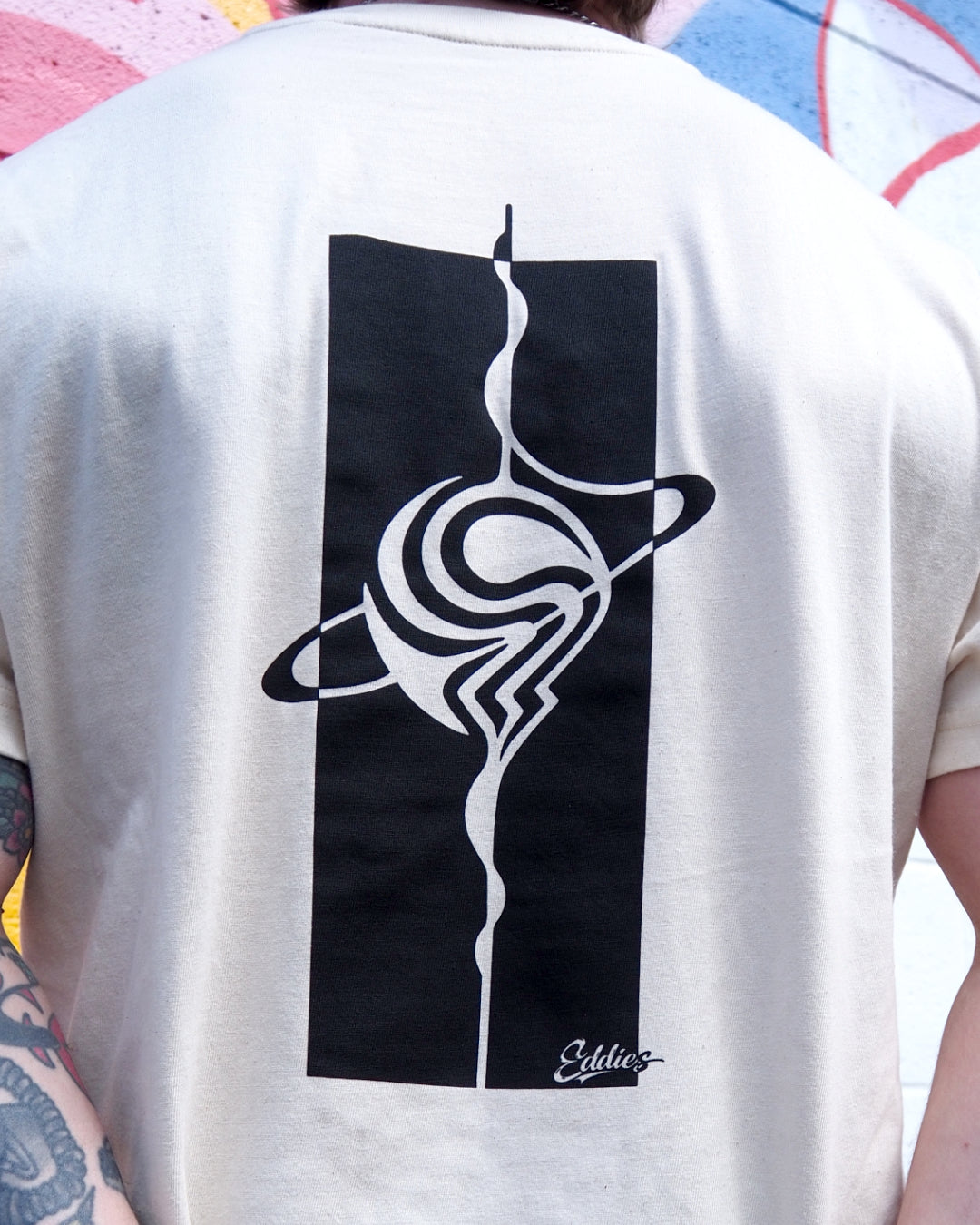 Eddies Planet Back Print Tee