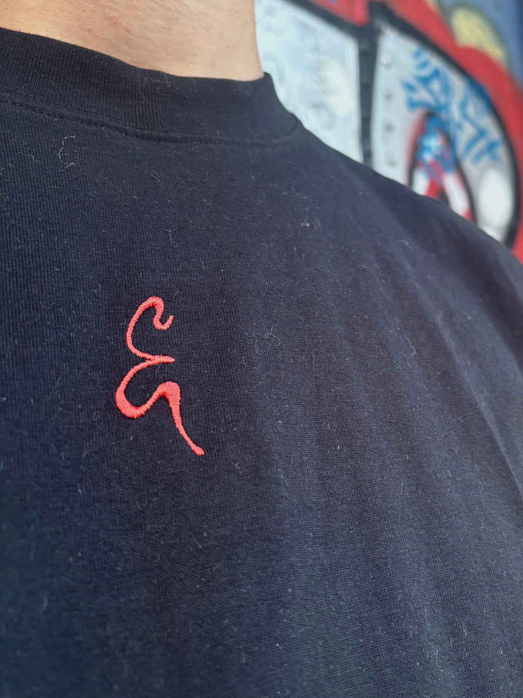 Eddies Tiger Back Print Tee
