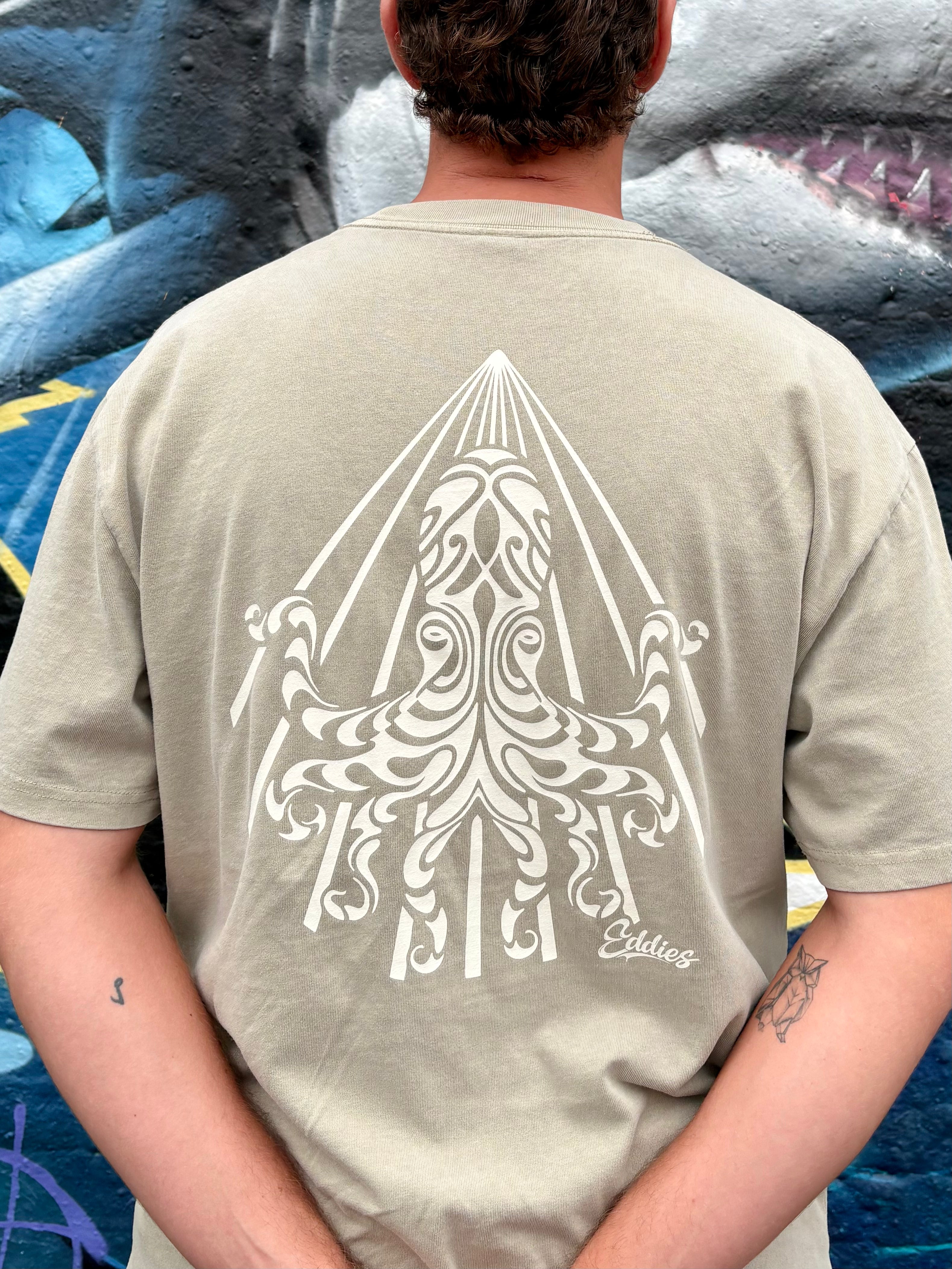 Eddies Octopus Back Print Tee