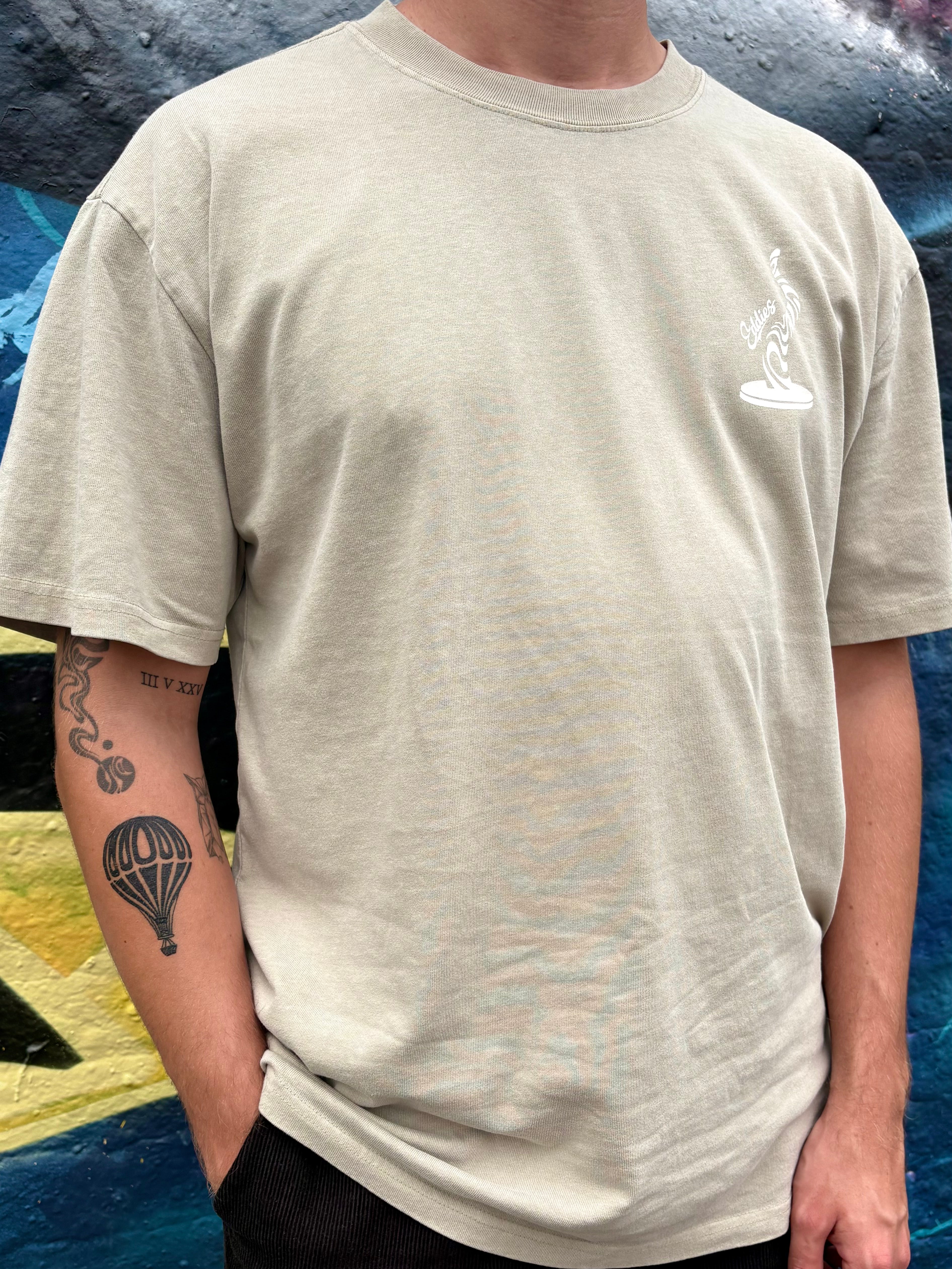 Eddies Octopus Back Print Tee